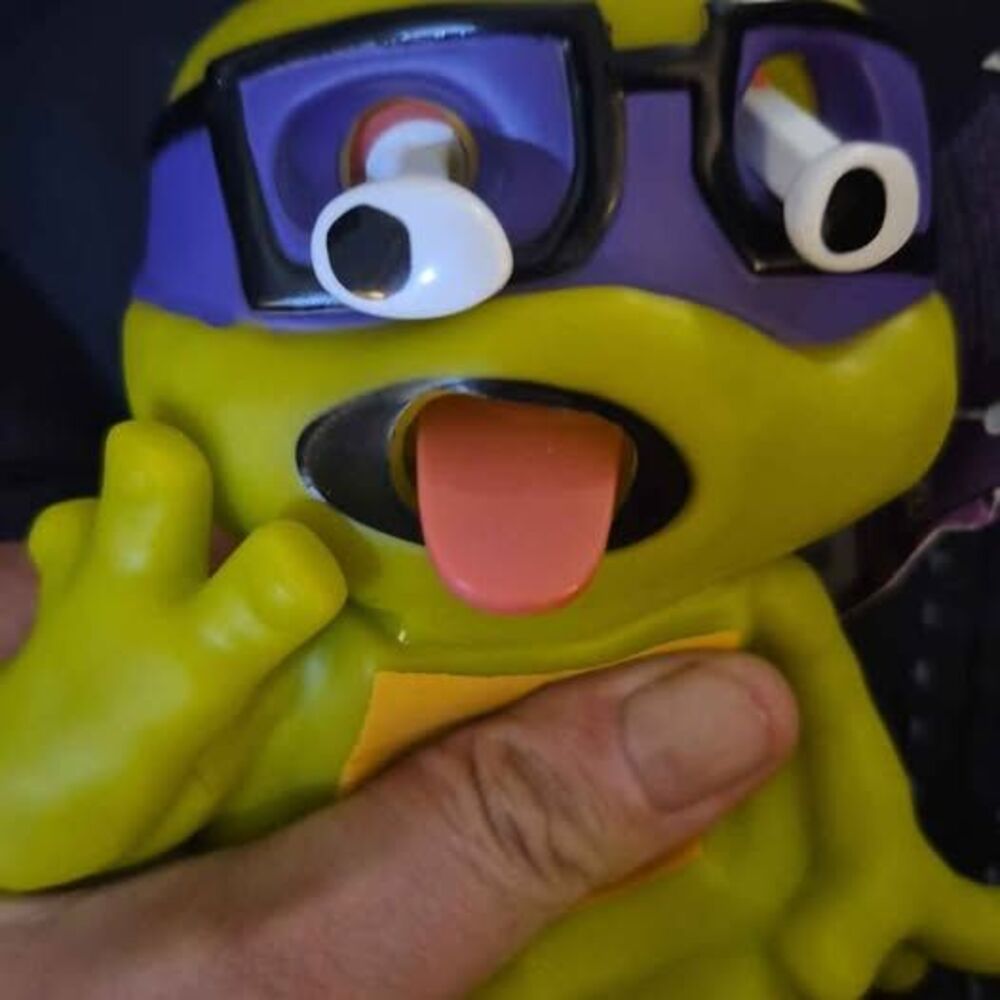 Burping Turtle Tot Donatello